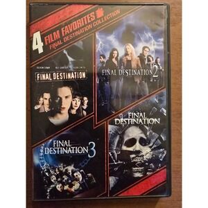 4 Film Favorites: Final Destination Collection (DVD), Excellent Condition